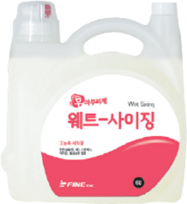후앤-웨트사이징 화인TnC 고농축 합성 세탁풀 다림풀 16L, 1개