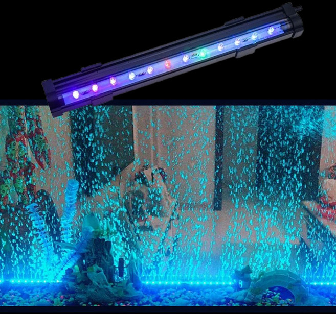LED 어항 막대 기포발생기 조명 콩돌 에어스톤 기포돌 산소발생기, 1개