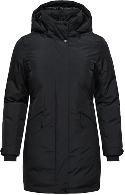 블랙야크 여성 히마 WSP 알파 다운자켓 정전기 방지 고어텍스 윈드스토퍼 중기장 1BYPAW4503