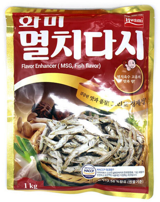 화미 멸치다시 1kg 2개 /배송