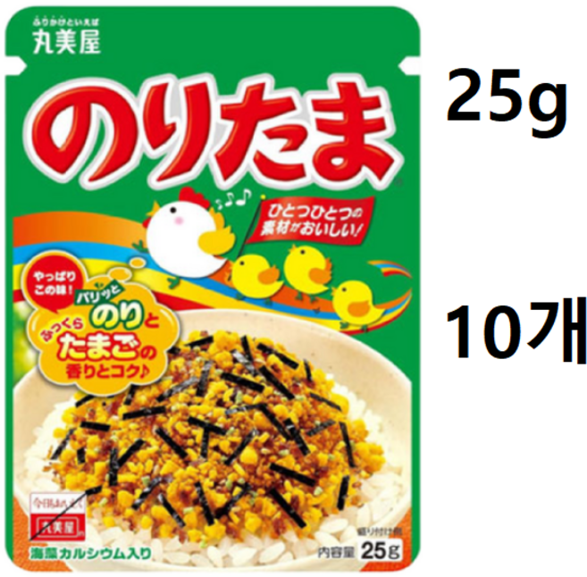 마루미야 노리타마 후리가케 25g, 10개
