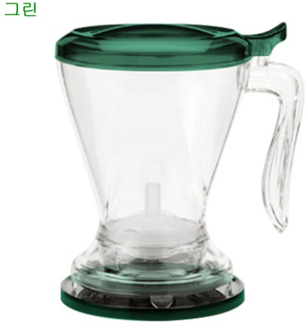 [정품] 에빠니 티포트 스마트여과기, 그린, 1개