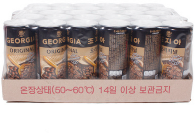 조지아 오리지널 240ml 캔커피, 690개