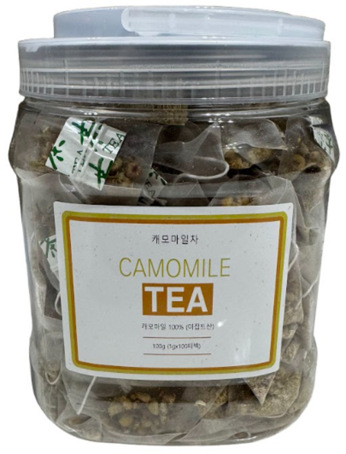 랄랄라몰 캐모마일차 삼각티백, 100g, 100개입, 1개
