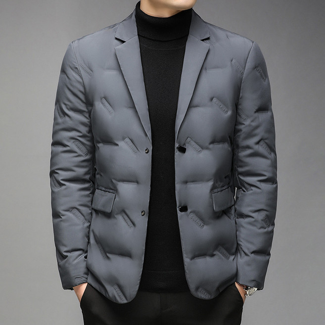 패딩정장 비즈니스 캐주얼 상의 중년 블레이저 HPN688063-P250