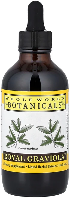 Whole World Botanicals Royal Graviola™ 4 oz 118 ml, Whole World Botanicals, Royal, 118ml, 1개 - 쿠팡