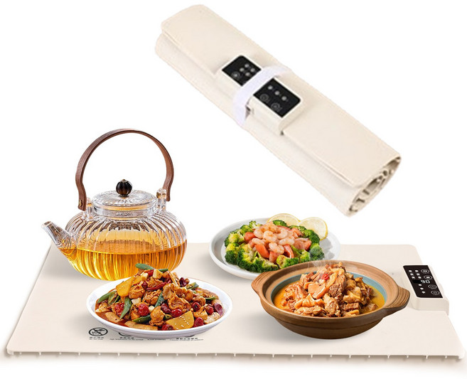 접이식푸드워머 휴대용 푸드워머 다이닝 매직워머 푸드워머 음식보온기 60*37cm, 실리콘 접이식푸 푸드워머