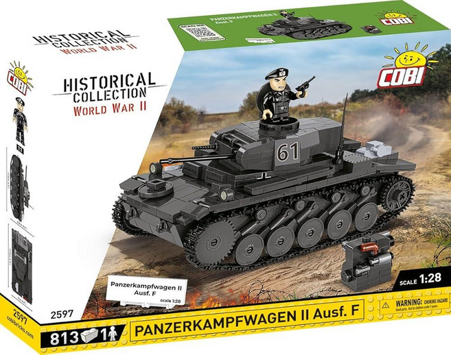 COBI Historical Collection WWII PANZERKAMPFWAGEN II Ausf. F 탱크, COBI Historical Collection WWI