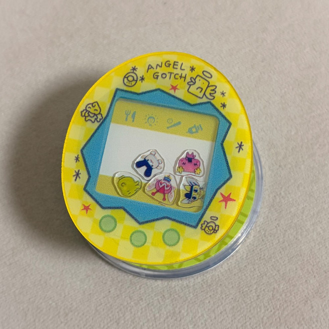 쉐이커 다마고치 맥세이프 그립톡, 1개, 맥세이프타입