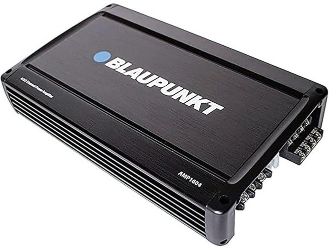 BLAUPUNKT 1600W 4채널 풀레인지 앰프 AMP1604 블랙, 4-channel amplifier