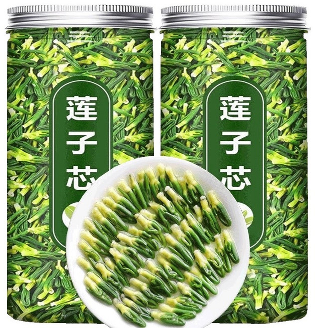 연꽃씨앗 연꽃심 신차품 침차급 연꽃심 건조품 연자심 해열차 신선 플래그십 스토어, 첫 수확 연꽃 씨앗 코어 50g 캔 1개, 1개