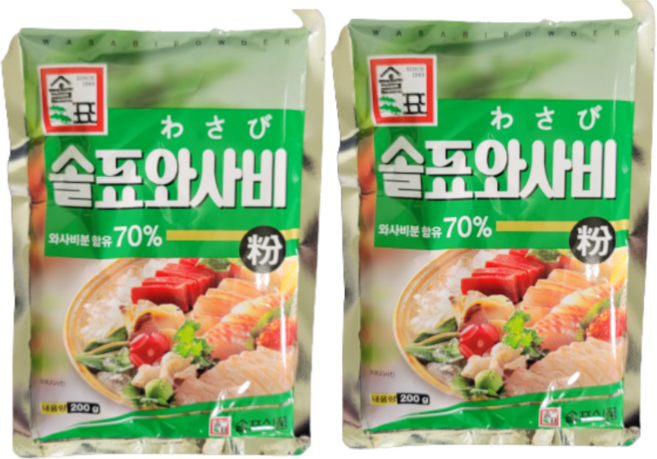 솔표 와사비 200g, 10개