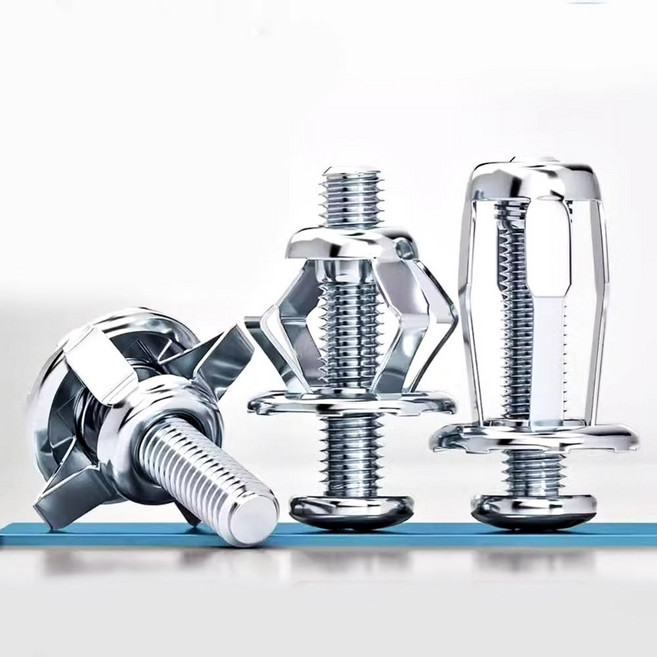 확장나사 10개세트 석고보드 팽창 버터플라이 앵커 볼트 고정 리벳 앙카 나사못, 10개