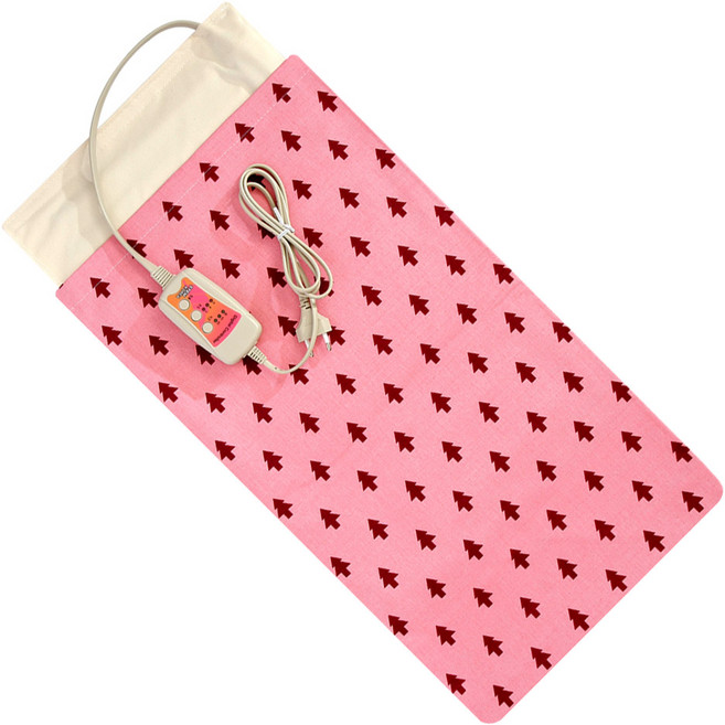 애슬라 황토 + 참숯 + 옥 전기 찜질기 JTB-3560, 핑크트리