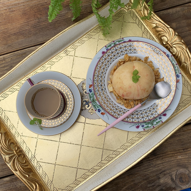 세자티니 파찌 골드 쟁반, 1개