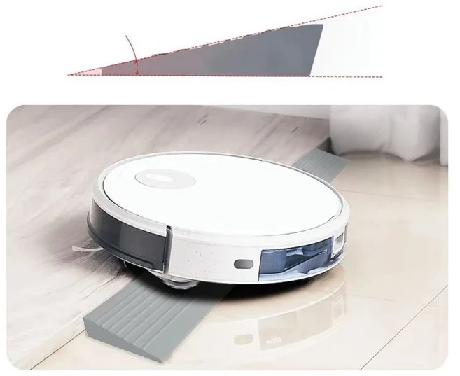 아이레노 로봇청소기 문턱 도어턱받침 1m 길이 바닥 단차 완화 가정용 보조 용품, 화이트, 1개
