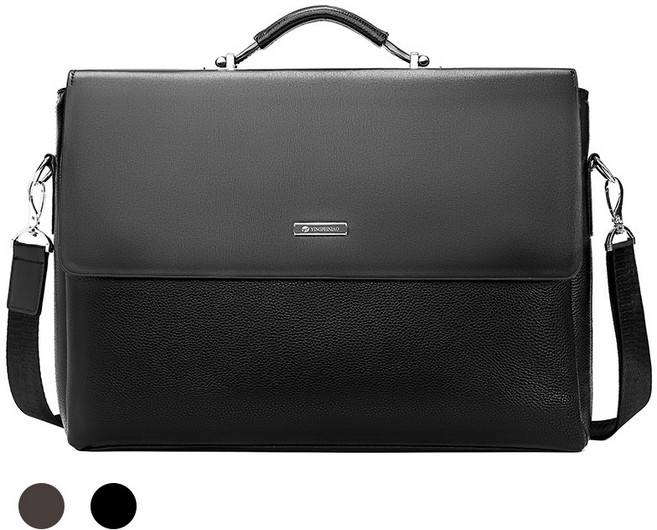 남자 가죽가방 직장인 숄더백 노트북가방 컴퓨터 출장 대용량 서류가방