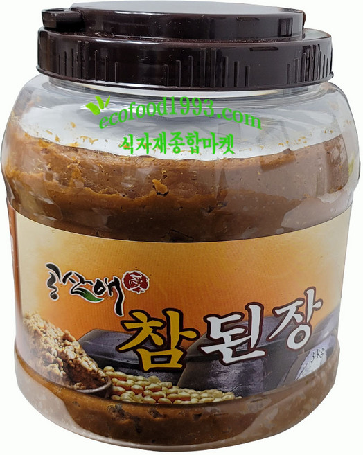 공산애참된장3k 뚝배기된장 조선된장 구수한집된장 한식된장 시골찌개된장, 3kg, 1개