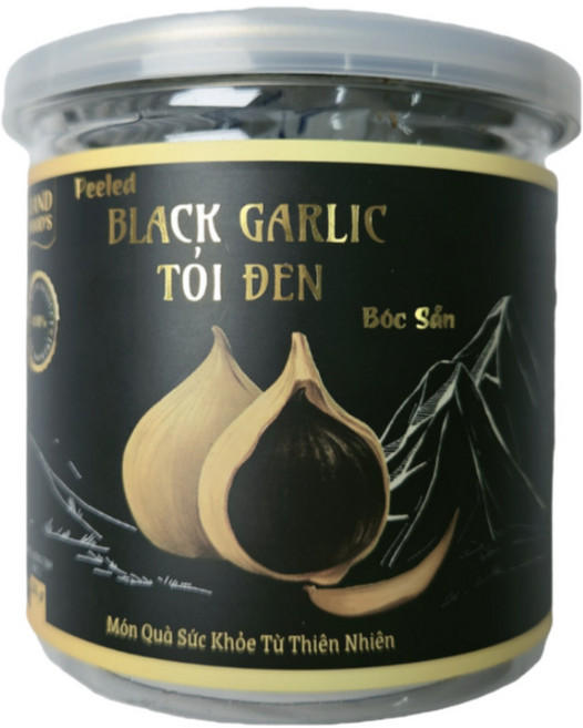 베트남 프리미엄 통흑마늘 껍질제거 간편섭취, 200g, 1개