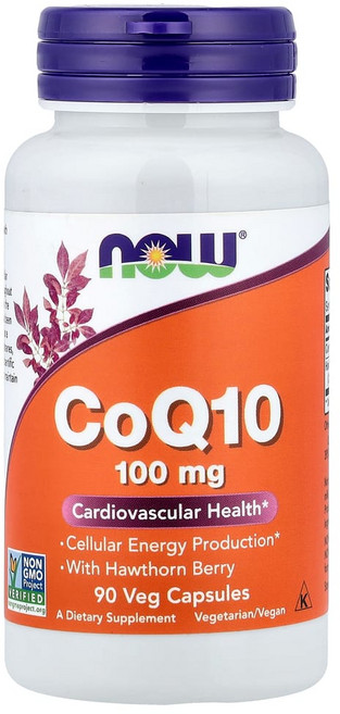 나우푸드 CoQ10 100mg 베지 캡슐 비건, 1개, 90정