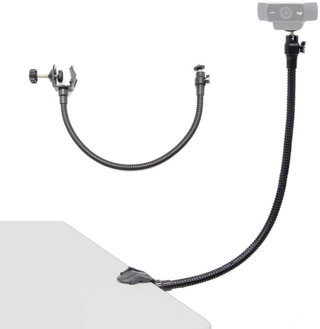 웹캠용 플렉시블 자바라 스탠드 AC-C2 로지텍 C920 C922 C925 C930 스트림캠 호환, 자바라 C2, 1개