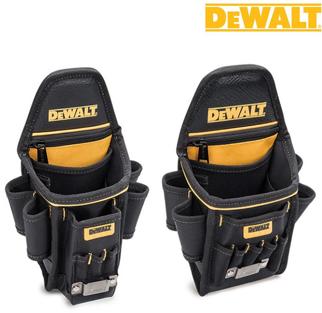디월트 DWST83482-1 콤팩트전공용파우치(S+) 16포켓&루프 공구집 공구주머니, 1개