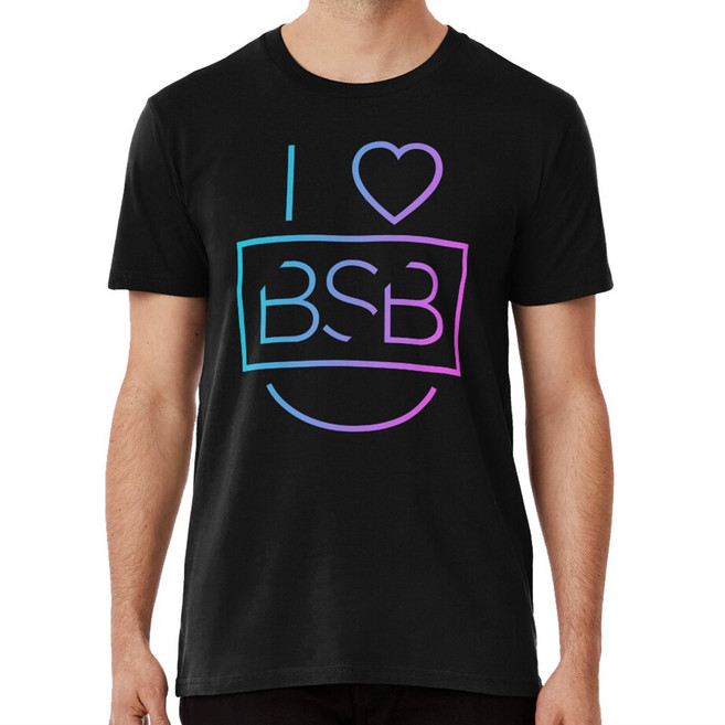 GRADIENT I HEART BSB 반팔티 backstreet boys kevin richardson boyband tell me why