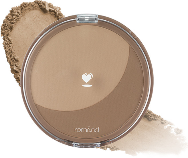 rom&nd Better Than Shape 修容盤 02 Walnut Grain, 1個