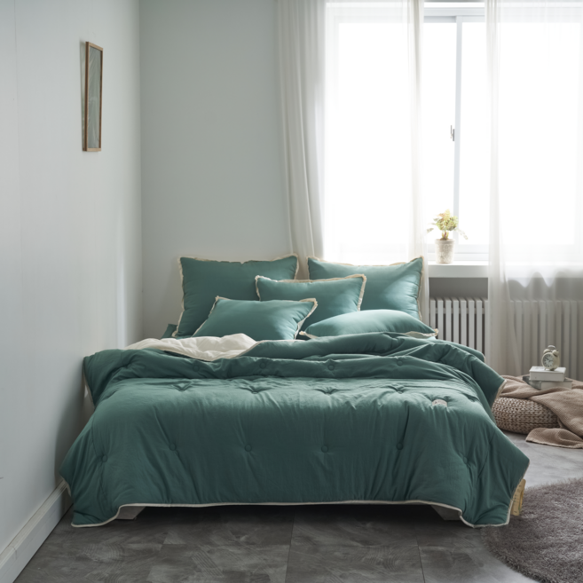 에코 이불 마이크로모달 간절기 차렵이불 / 포근하고 부드러운 봄가을 침구