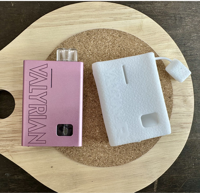 레더크레프트 유웰 발라리안R 전용 실리콘케이스 위생캡덮개 포함, 1개, 풀화이트