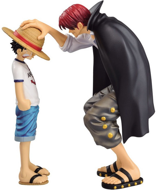 루피&샹크스 피규어 A상 이모셔널 스토리 제일복권 원피스 이치방쿠지 13cm