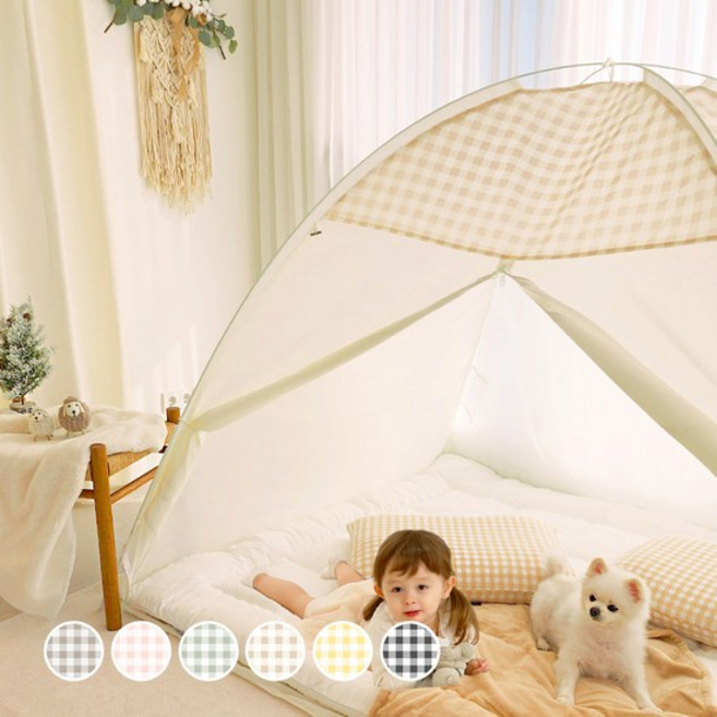 ALL NEW 모던 원터치 난방텐트, 모던 민트, 싱글