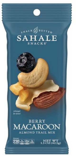 Sahale Snacks 과자 칩 사할레 스낵스 망고 탱고 아몬드 트레일 믹스 8온스, 42.5g, 1개