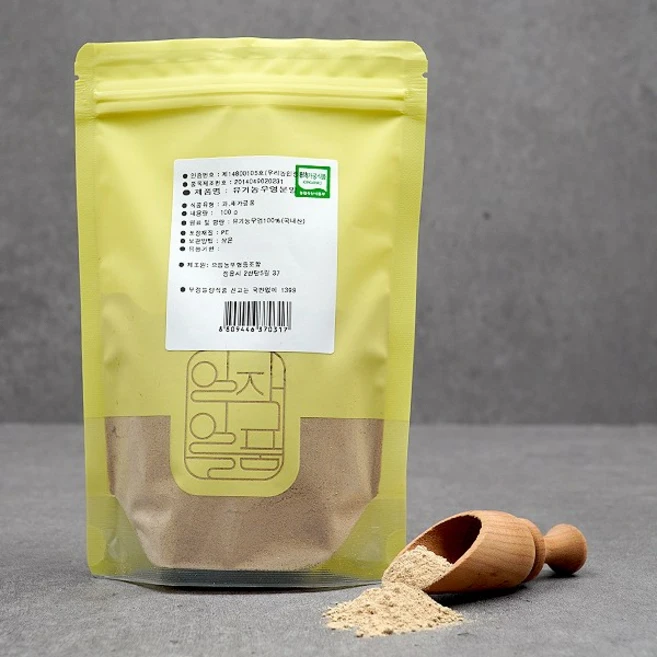유기농 우엉분말 100g, 1개 - 쿠팡
