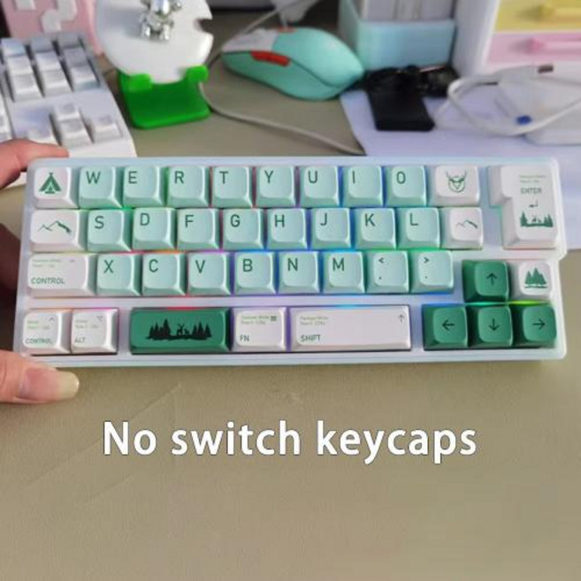 qaz 미니 키패드 키트 입력 40 키 3 모드 사용자 정의 VIA RGB 핫 스왑 인체 공학 무선 게임용 키보드 3D 인쇄 PC 컴퓨터, Dual Mode, 11)White Kit