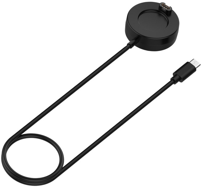 가민 패드형 충전 케이블 데이터전송 포러너 피닉스 인스팅트 베뉴 호환, 1개, USB C타입 패드형