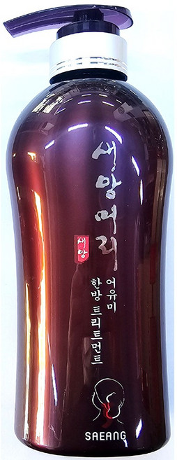 새앙머리 어유미 한방 헤어 트리트먼트, 1개, 500ml