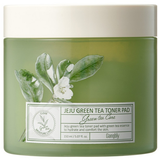 강블리 제주 녹차 토너 패드, 1개, 70매입