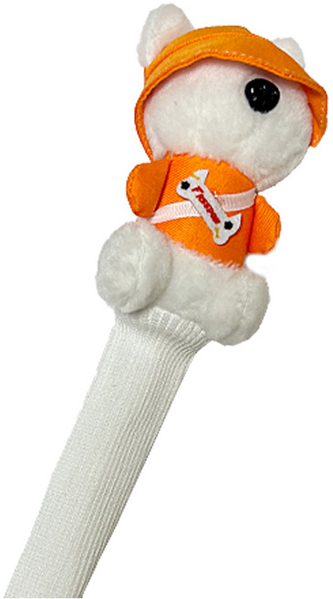 테니스 배드민턴 그립보호 헤드커버, 1개, 강아지