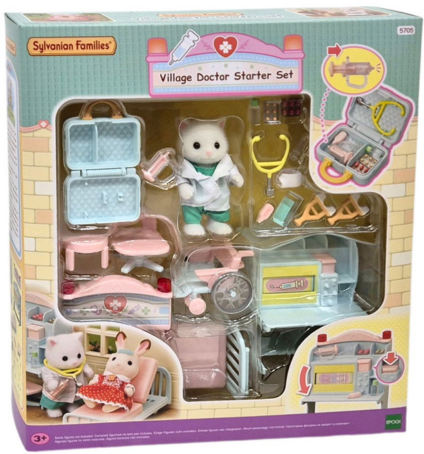 실바니안패밀리 빌리지 닥터세트 어린이 동물 인형 피규어 장난감 선물