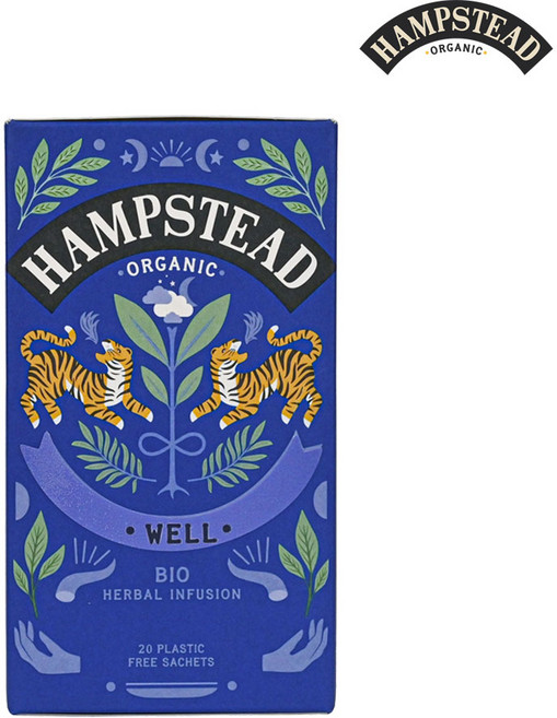 햄스테드 유기농 웰, 20개입, 1개, 1.25g