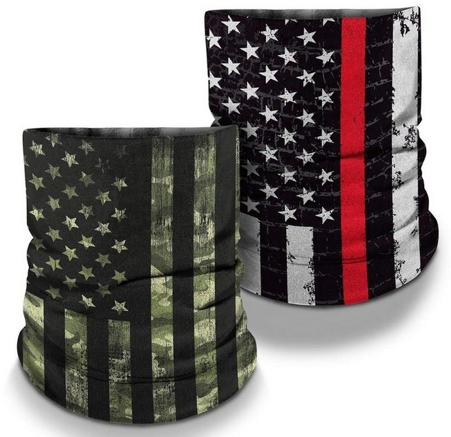 NECK 넥 Gaiter FACE 페이스 MASK 마스크 SCARF 스카프 - Proudly Made in THE 더 USA. SUN 선캡 & Dust PROTECTION 프로