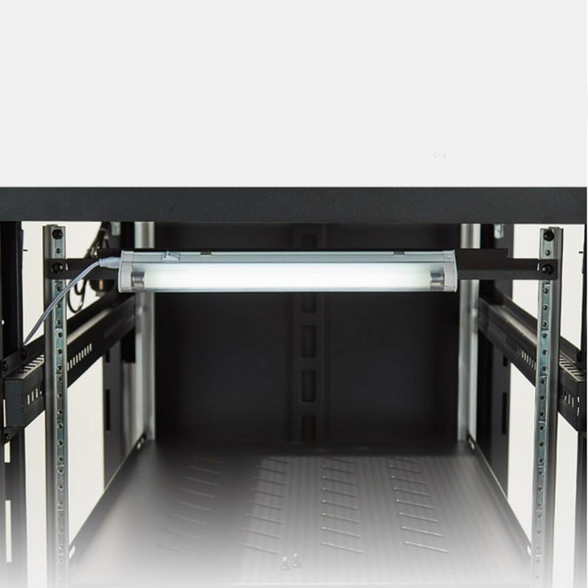 서버렉 LED라이트판넬 허브랙내부조명 19인치 랙마운트, 1개