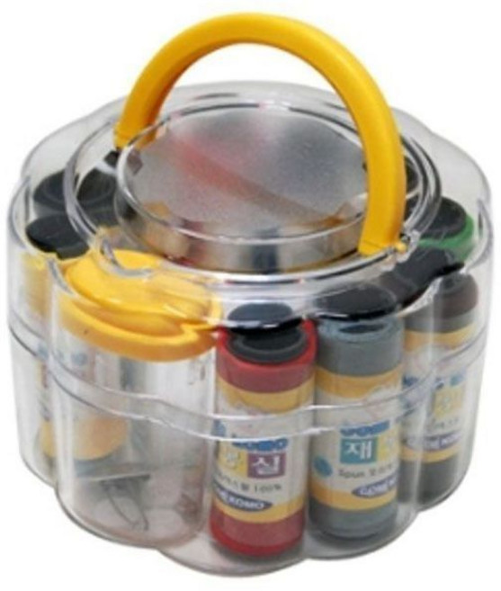 반짇고리 세트 실 바늘 바느질 세트 효자핀 수선 도구 1EA, 본상품