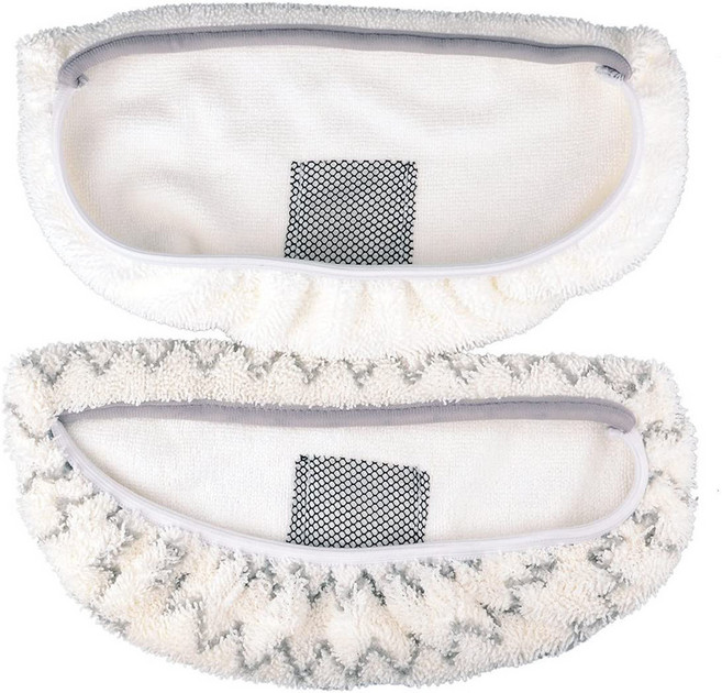 토비메모리 비쎌 스팀청소기 걸레 호환 일반용 1개 + 찌든때형 1개, (슬림/디럭스) 일반형 1장+찌든때형 1장