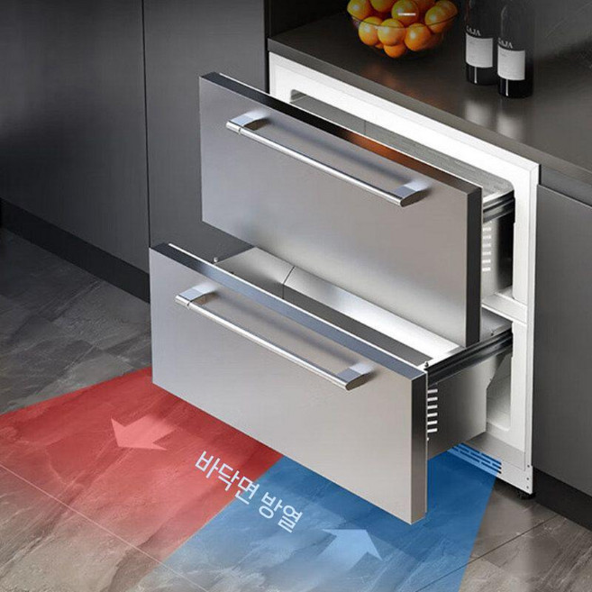 서랍형냉장고 서랍식냉장고 미니김치냉장고, 122L 냉장/냉동 전환형