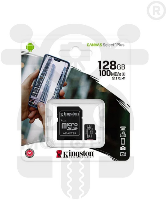 KINGSTON 金士頓 SD記憶卡 各規格記憶卡 行車紀錄器可用 128GB 100MB/S, 128GB  100MB/S