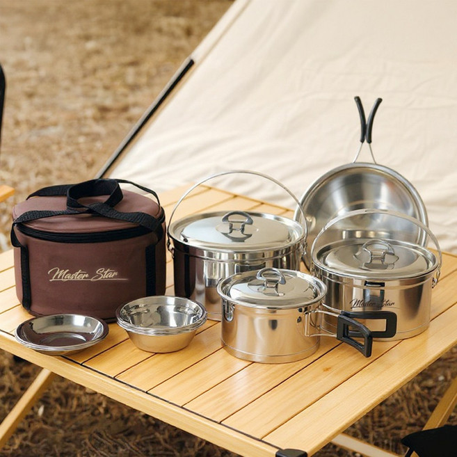 리빙글로리 마스타스타 코펠세트, 혼합색상, 1세트