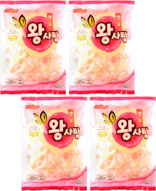 일광제과 옛날왕사탕, 700g, 4개