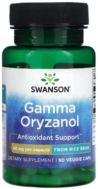 스완슨 감마오리자놀 60mg 베지 캡슐 90정, 1개 - 쿠팡